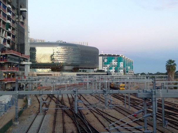 South Australia's new Health and Biomedical Precinct on North Terrace.