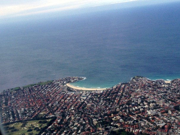 Bondi from the air.