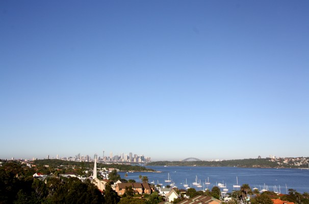 Morning light on Sydney Harbour Photo Erle Levey / Sunshine Coast Daily