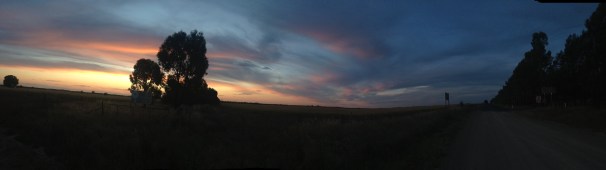 Sunset at Parkes, NSWPhoto Erle Levey / Sunshine Coast Daily